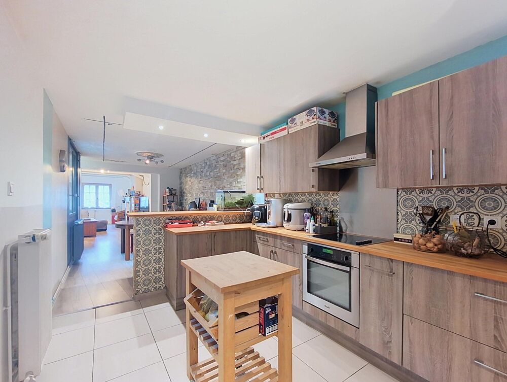 Vente Maison Maison semi-flamande rénovée - 3 CH + Bureau - Pompe à chaleur, jardin Roubaix