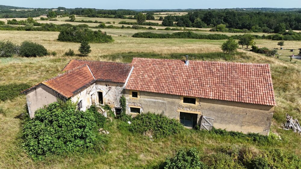 Vente Maison Projet de vie unique : Corps de ferme revisité sur 1 hectare Beaumontois en périgord