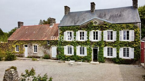   Propri�t� de caract�re sur 2 hectares avec de nombreux d�pendances en pierre � deux pas de Portbail Maison - 9 pi�ce(s) - 185 m�