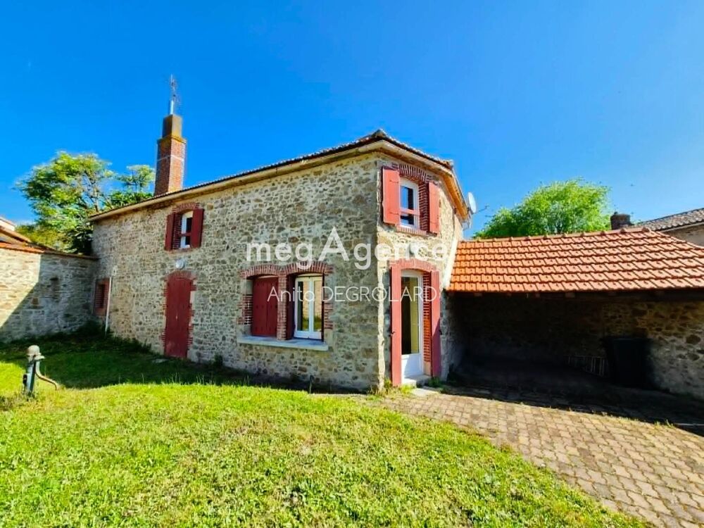 MAISON EN PIERRE CENTRE BOURG LA CHAIZE LE VICOMTE