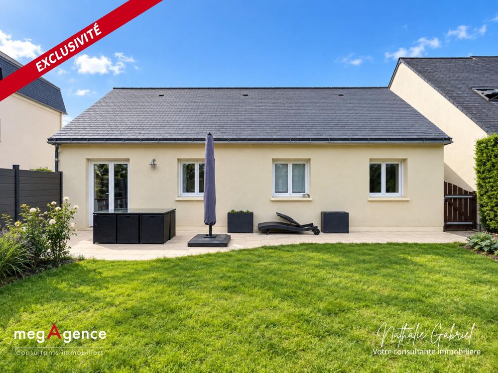 MONTREUIL-JUIGNÉ  Centre-bourg  Maison de plain-pied, 3 chambres avec DPE en A