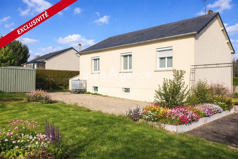 Maison de 83 m² avec sous-sol total  5 pièces  2 chambres  Terrain de 871 m²  Aucun travaux à prévoir