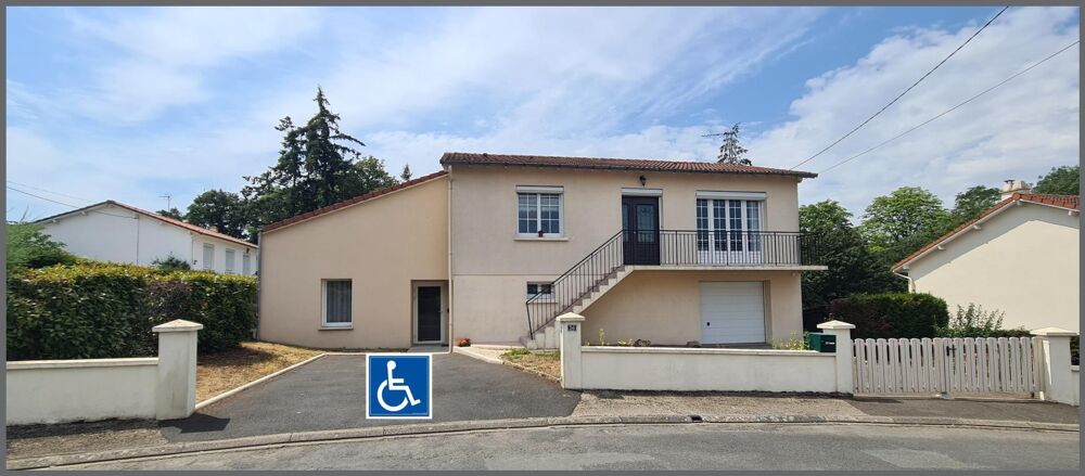 Accessibilité PMR rdc + étage. 3 chambres / jardin