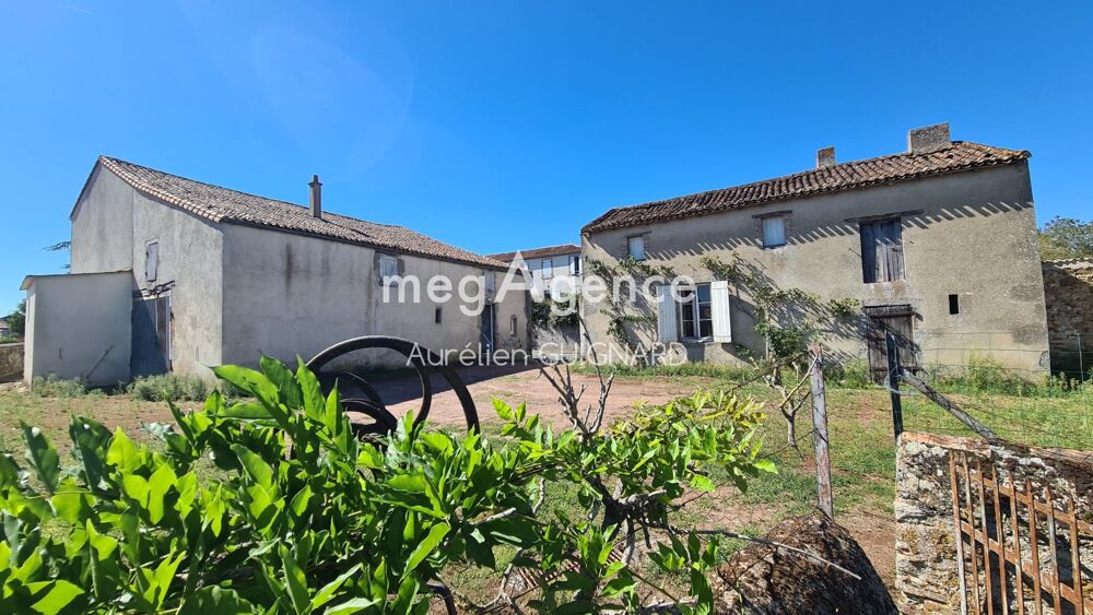 3 / 4 chambres, dépendances, terrain constructible