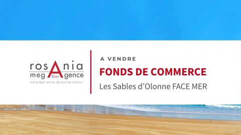 FONDS DE COMMERCE VUE MER LES SABLES D'OLONNE 175000 85100 Les sables-d'olonne