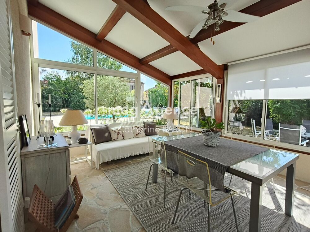 Maison 3 chambres jardin piscine