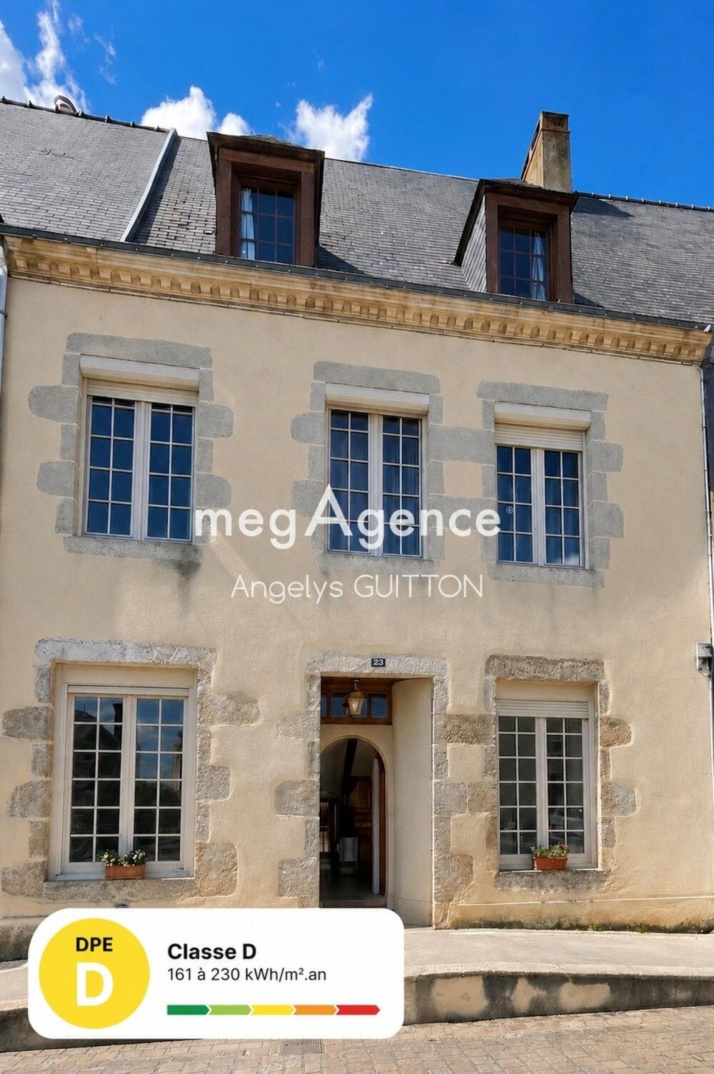 Maison 5 chambres avec garage de 60 m²  25 minutes du Mans
