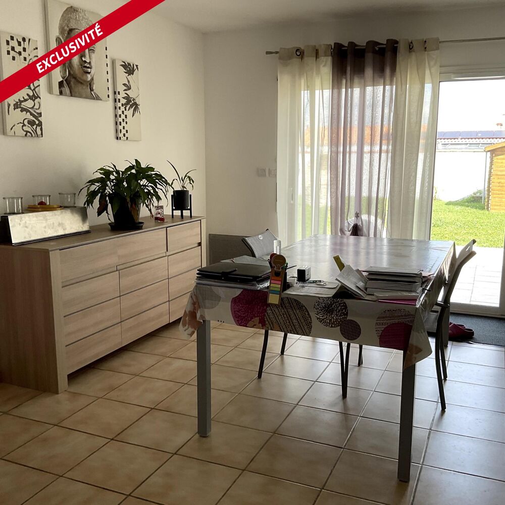 Maison T4 - 100m2 de plain-pied avec climatisation réversible située à THAIRE