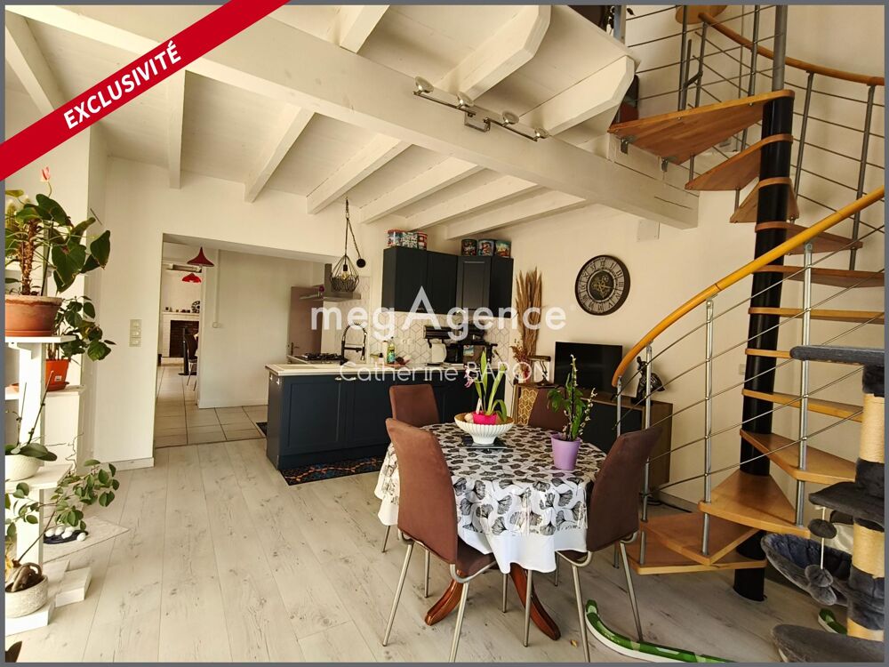 Maison de caractère, en pierre 162 m² - 4 chambres - Jardin