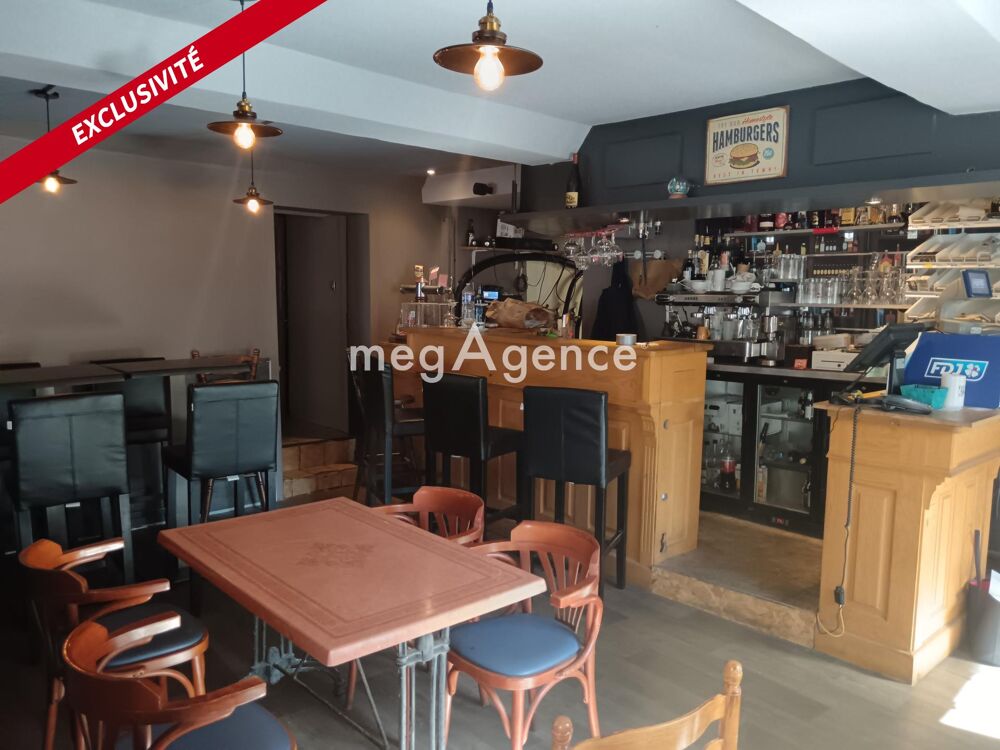   Murs et fond de commerce bar , tabac, FDJ et restauration 