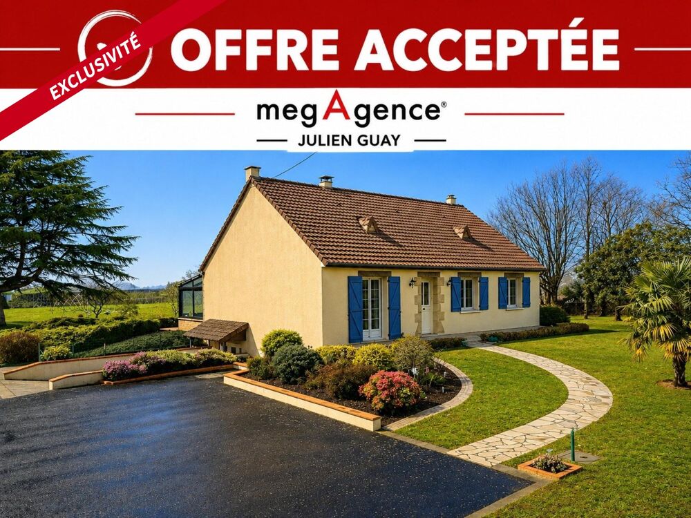 MAISON SUR SOUS SOL - GRAND JARDIN ET GARAGE POUR CAMPING CAR
