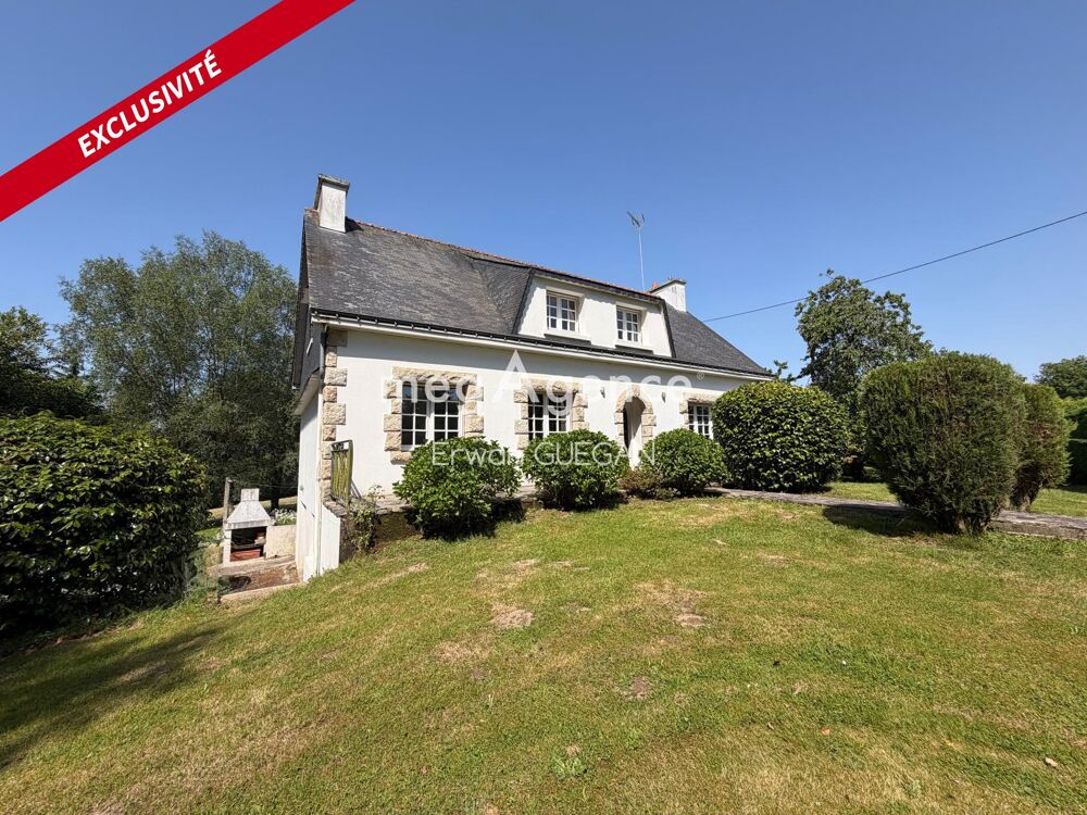 Maison traditionnelle Bretonne avec Hangar et Terrain 1Ha