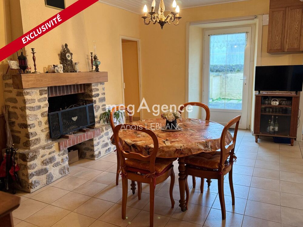 Vente Maison Maison de village 98m² avec jardin proche gare SNCF Voutré