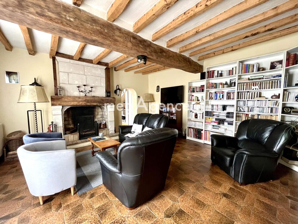 Vente Maison Allonnes-Belle longère en tuffeau sur terrain de plus de 1500 m2 Allonnes