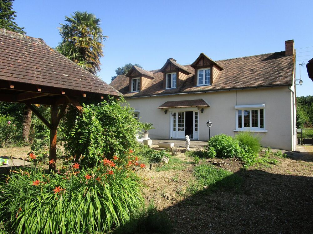 Maison de campagne 5 ch beau terrain