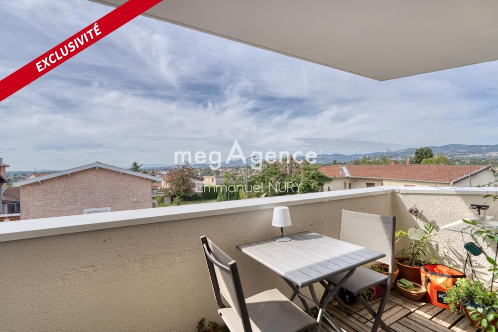 Saint Genis-les-Ollières  T4 duplex avec balcon, garage & parking