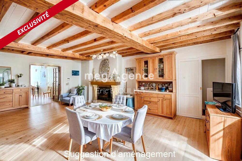 Vente Maison 154 m², 4 chambres, cour et garage Saint-germain-des-pres