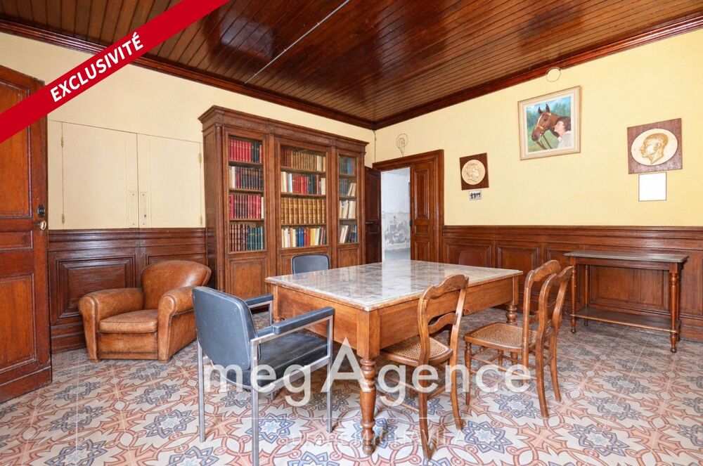 ??Maison de maître exceptionnelle de 300m2 avec jardin sur une parcelle de 536m2 à restaurer