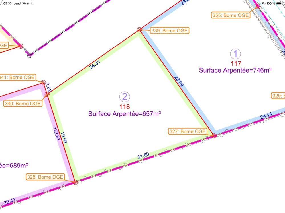 Vente Terrain Très beau terrain constructible de 657 m². Blaison-saint-sulpice