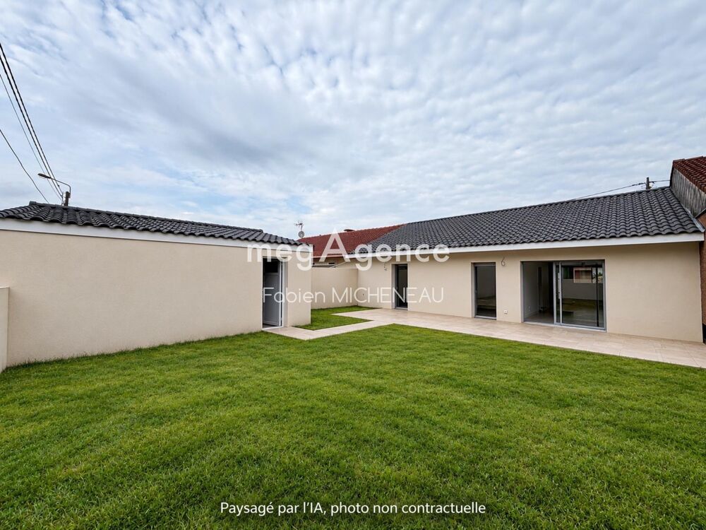 Maison plain pied Cholet - 101 m² - 3 Chambres