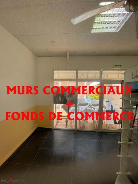 Murs commerciaux + fonds de commerce 25m² env + 2 terrasses 2 entrées 196000 97118 Saint-francois
