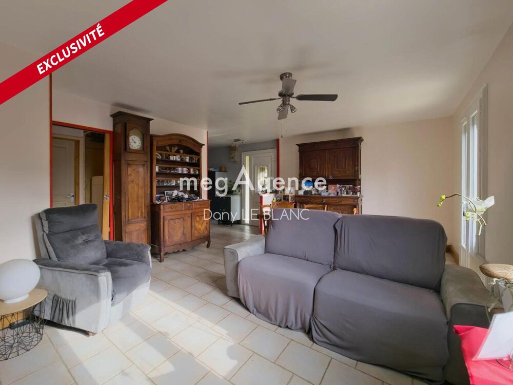 Maison familiale 4 chambres, 118 m², terrain de 850 m²