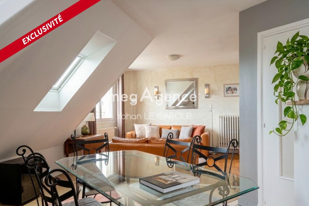 Vente Appartement Centre-ville - 3 chambres - DPE C - Garage Lorient