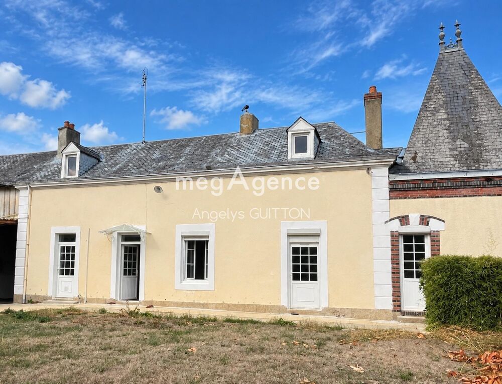 Maison de caractère avec dépendances à 25 min du Mans