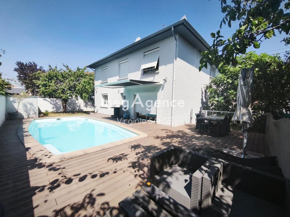 TOULOUSE - L'UNION - MAISON FAMILIALE DE CHARME T6 DE 165 M² AVEC PISCINE ET GARAGES