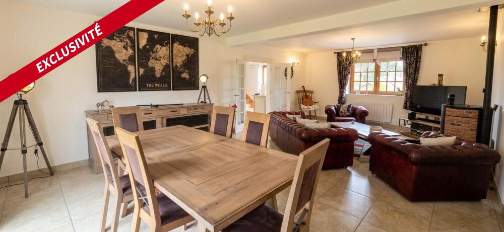 Vente Maison Maison de caractère - 7 pièces - 3 chambres - Sous sol - A 7 minutes de Pontorson - 50610 Pleine-fougères