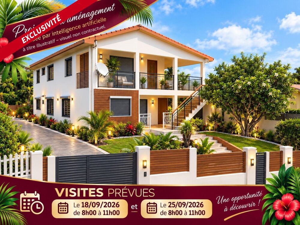Vente Maison Le Robert : superbe maison F9 avec jardin Le robert