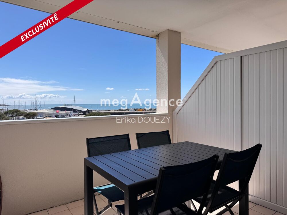 Appartement 26m² vue mer et services