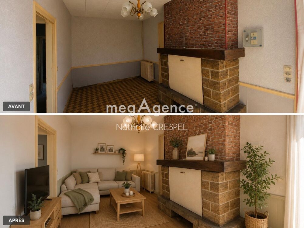 Maison 4 pièces - 80m2- Jardin, garage et dépendance a Couterne (Rives d'Andaines)
