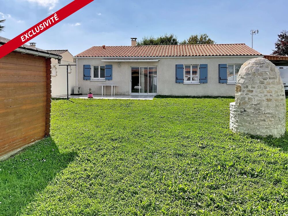 Maison T4 - 100m2 de plain-pied avec climatisation réversible située à THAIRE
