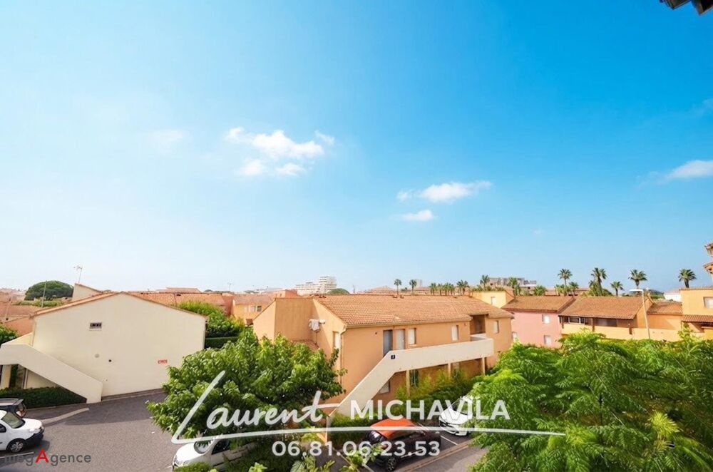 Appartement T3 en duplex, vue panoramique  Valras-Plage, quartier du Carreyrou