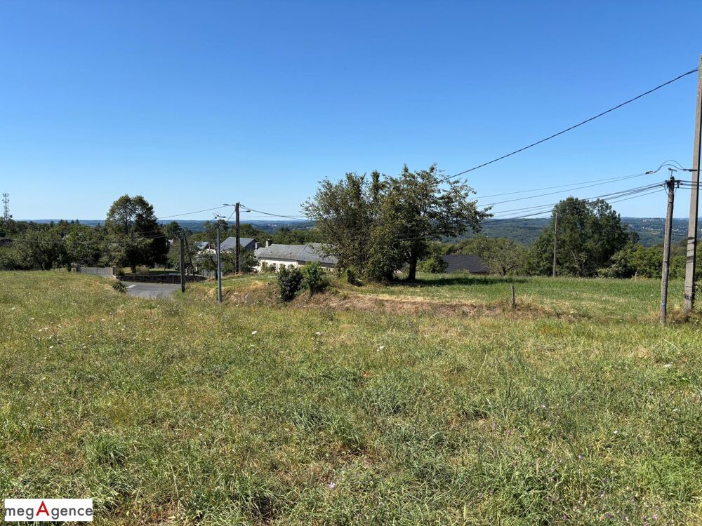 Vente Terrain Entre Brive et Tulle -Terrain à bâtir de 1922 m² avec belle vue Aubazines