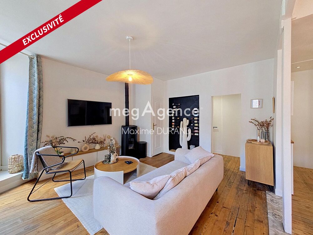 Vente Maison Maison de ville rénovée – 78 m² – Plein centre Cholet