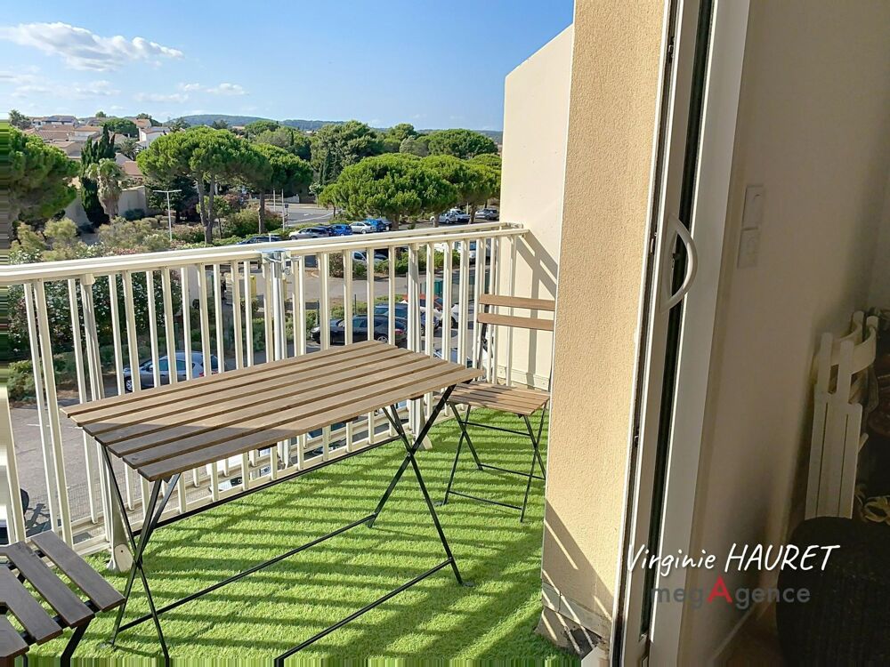 APPARTEMENT 27m² - 2 TERRASSES - 1 CHAMBRE - 1 CELLIER - 1 PARKING