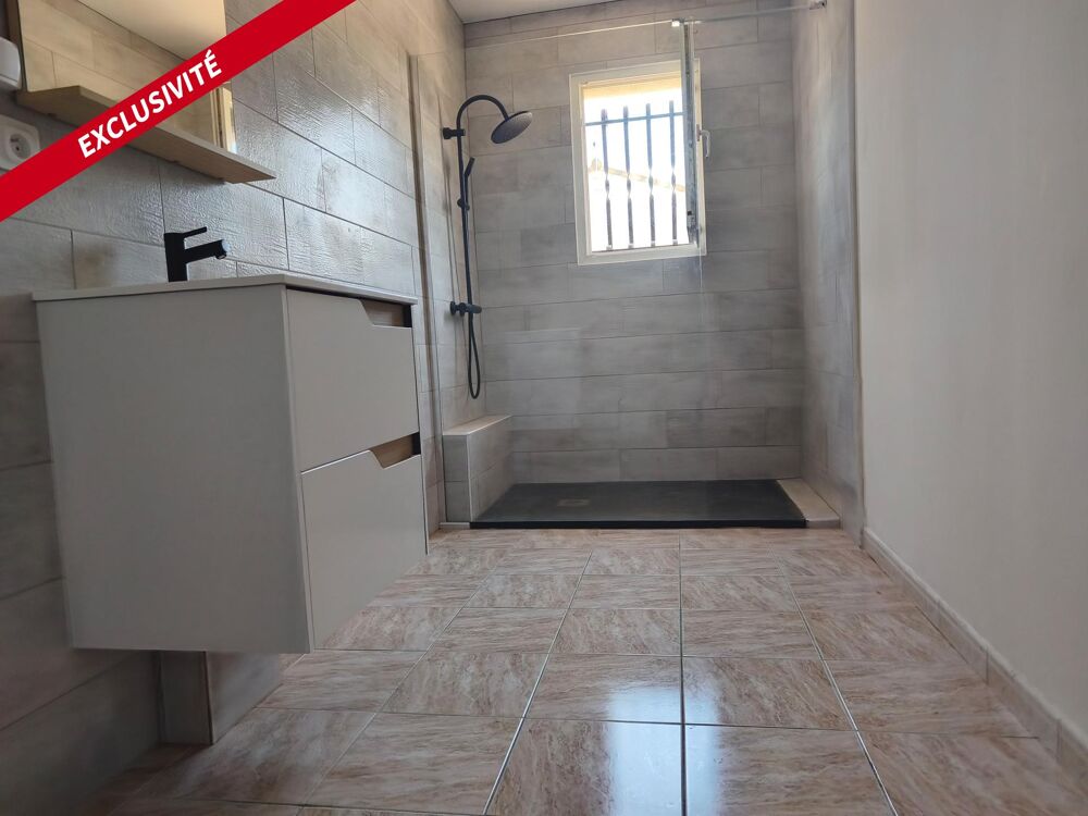 Pompignan , sur les coteaux , villa T4 de 91 m² avec garage sur une parcelle de 2300m².