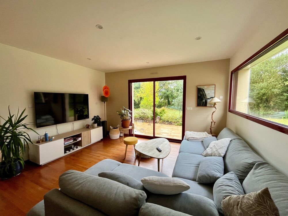 Maison contemporaine - 4 chambres - grand jardin