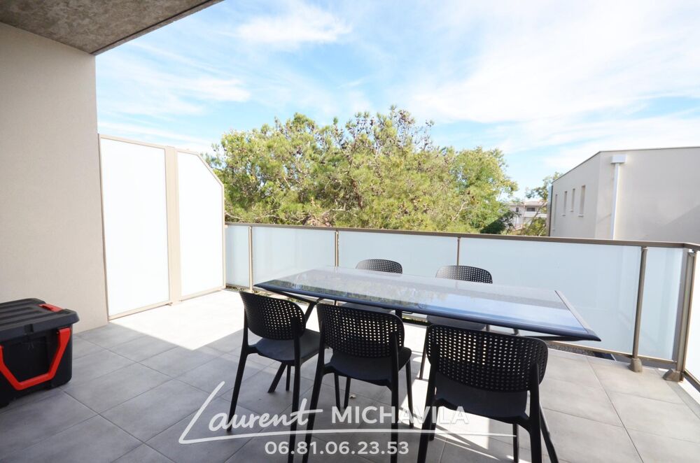 T3 premiuim de 55m2 avec terrasse - Plage 20m