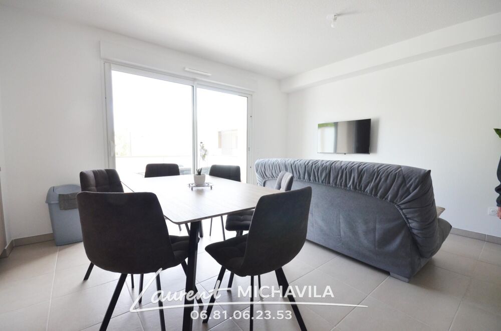 Location Appartement T3 premiuim de 55m2 avec terrasse - Accès direct Plage 200m - 1040€ Vias
