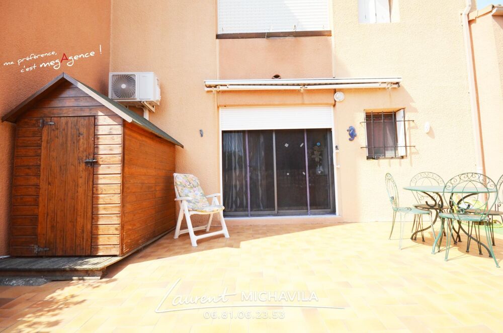 Appartement avec extérieur  Valras-Plage, secteur Le Carreyrou - Rare en RDC