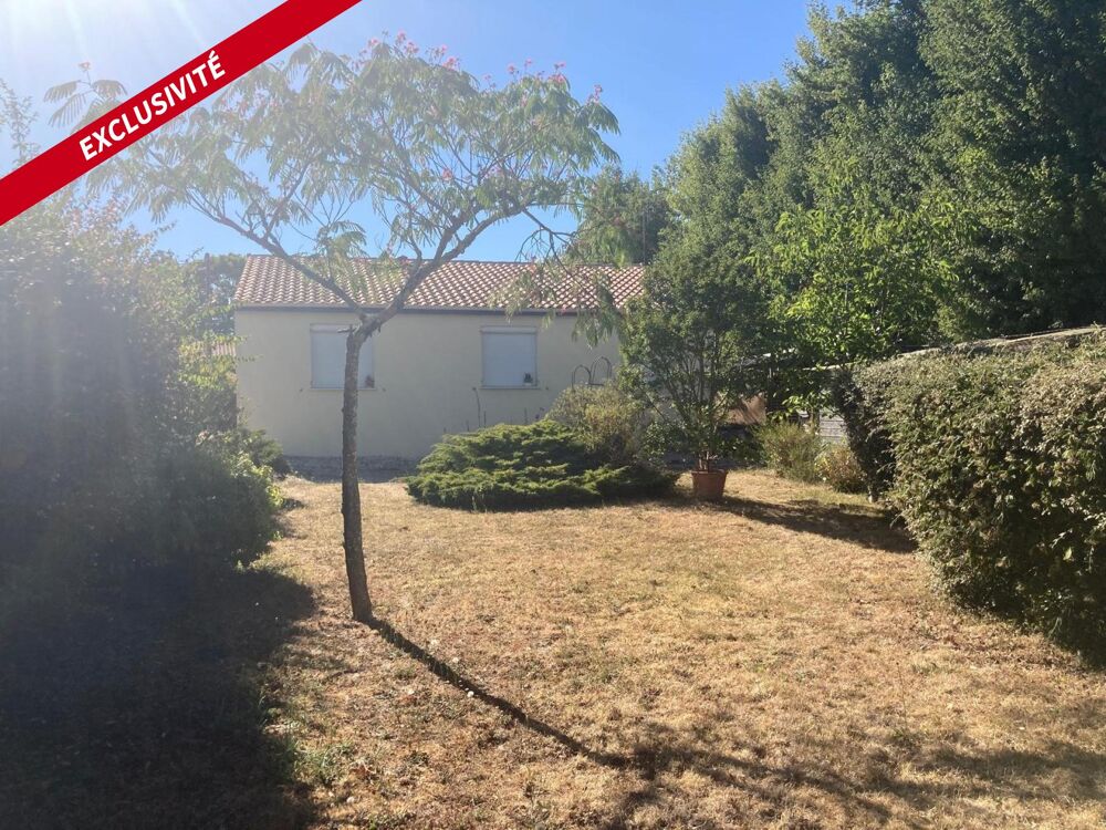 Vente Maison Maison 4 pièces de 78 m² avec grand terrain de 1 031 m² Loulay