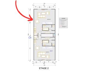  Appartement � vendre 2 pi�ces 47 m�