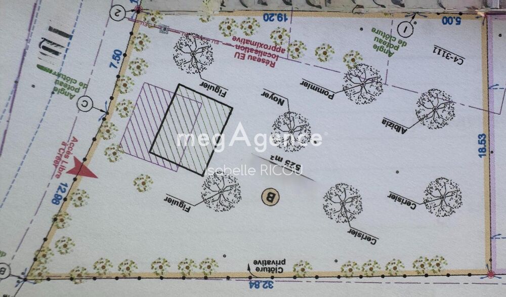 Vente Terrain Terrain à bâtir 525 m² – Grand Village Plage (17370) Le grand-village-plage