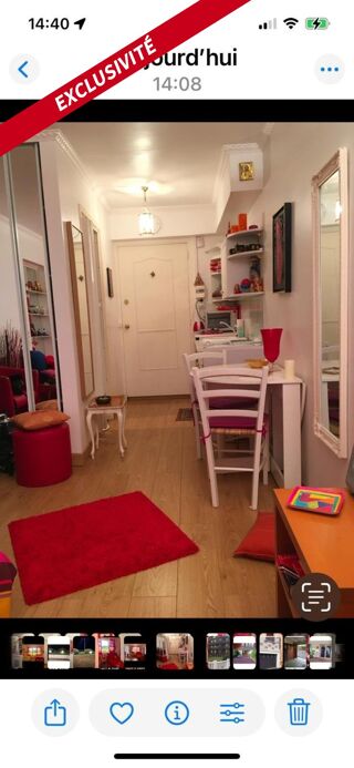  Appartement � vendre 1 pi�ce 18 m�