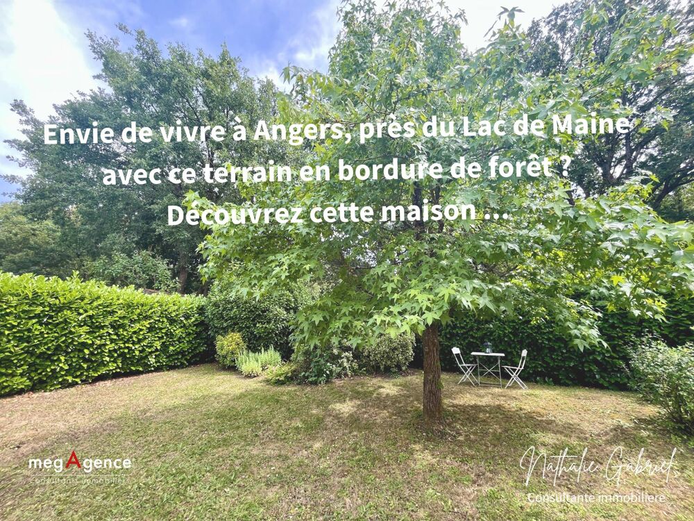 Vente Maison ANGERS - Lac de Maine - Maison 5 chambres au calme dans bel environnement Angers