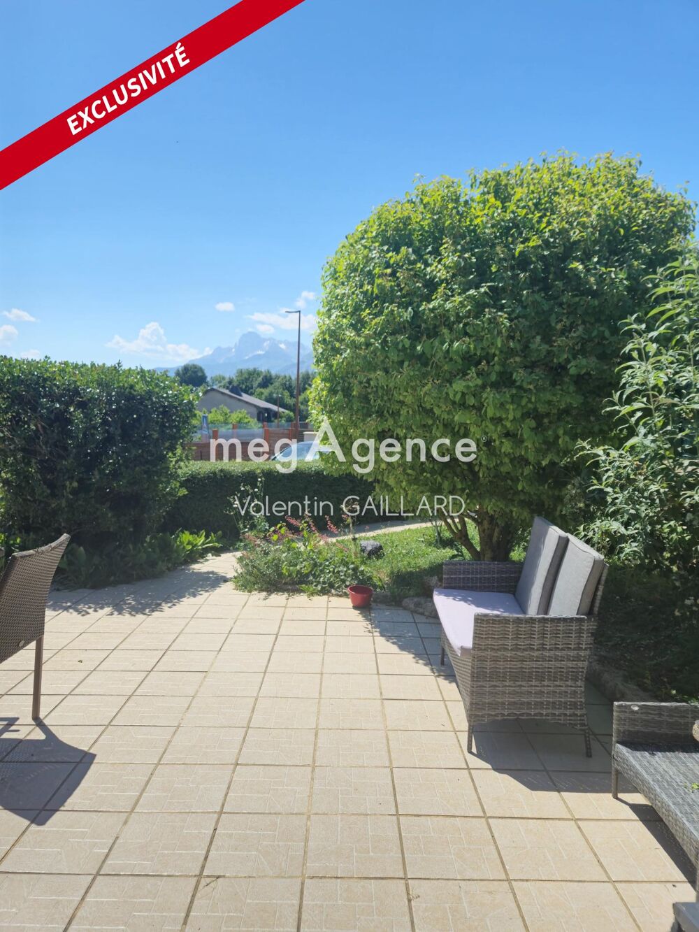 Maison familiale 4 chambres de 135 m2 à La Mure - garage - 570 m2 de terrain - vue dégagée - DPE C