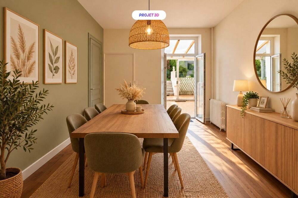 Vente Maison Mancelle quatre chambres au pied du jardin des plantes Le mans